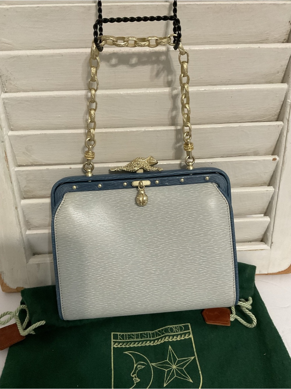 Barry Kieselstein-Cord Handbag Vintage Frog Clasp